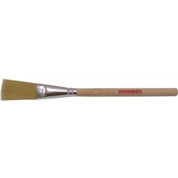 Kennedy - Flat Paste Brush, Synthetic Bristle, 3/4IN.- you get 5