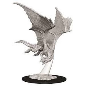 Dungeons & Dragons Nolzur's Marvelous Unpainted Miniatures - Young Bronze Dragon