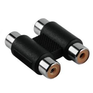 Hama RCA Adapter, 2 RCA sockets - 2 RCA sockets