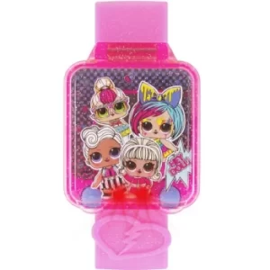 Disney LOL Surprise Kids Pink Strap Learning Watch