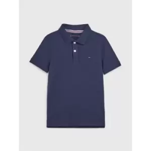 Tommy Hilfiger Short Sleeve Polo Shirt Junior Boys - Blue