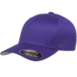 Flexfit Childrens/Kids Wooly Combed Cap (One Size) (Purple)