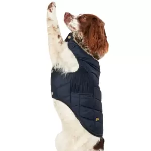 Joules Dog Cherington Padded Quilted Parka Coat Small- Length 34cm, Chest 55cm