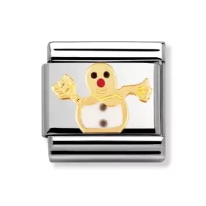 Nomination Classic Enamel Snowman Charm