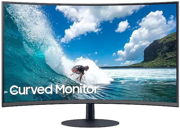 Samsung T55 27" C27T550FDR Full HD Curved LED Monitor