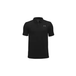 Under Armour Boys Performance Polo - Black - YXL