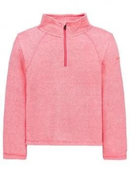 Trespass Meadows Zip Fleece - Pink, Size 3-4 Years