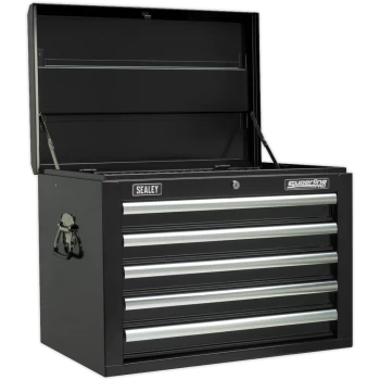 Sealey Superline Pro 5 Drawer Tool Chest Black