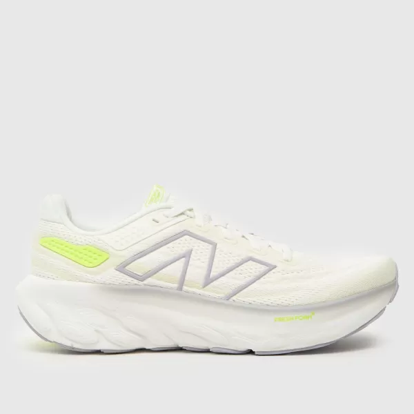 New Balance Womens Running Fresh Foam X 1080v13 Trainers - Off White, Size 7, Women