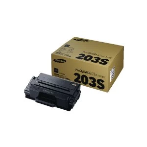 Samsung MLT D203S Black Standard Yield Toner Cartridge SU907A