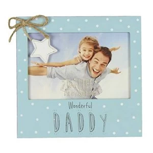 6" x 4" - Love Life Photo Frame - Wonderful Daddy