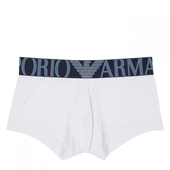 Emporio Armani Mega Logo Knitted Trunk Navy Size M Men