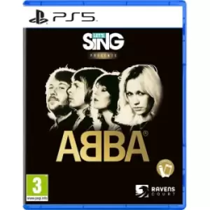 Lets Sing ABBA PS5 Game