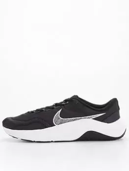 Nike Legend Essential 3 - Black/White/Grey , Black/White/Grey, Size 10, Men