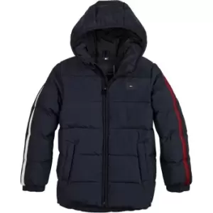 Tommy Hilfiger Longer Puffer Jacket - Blue