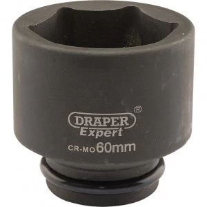 Draper Expert 3/4" Drive Hexagon Impact Socket Metric 3/4" 60mm