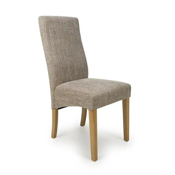 Shankar Bailey Tweed Oatmeal Dining Chairs - Beige 584498cm