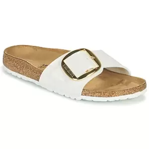 Birkenstock MADRID BIG BUCKLE womens Mules / Casual Shoes in White,4.5,5,3,5