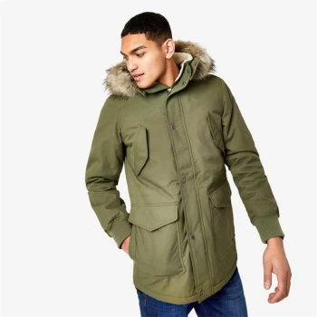 Jack Wills Eco Linchfield Parka Jacket - Khaki