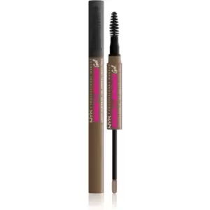 NYX Professional Makeup Zero To Brow Gel eyebrow gel with applicator shade 02 Ash Blonde 2 ml