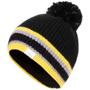 Trespass Childrens/Kids Lit Beanie Hat (5-7 Years) (Black)