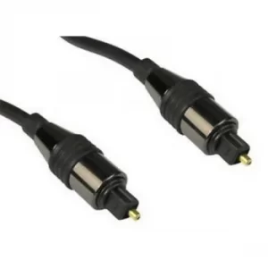 TOSLINK Digital Optical (M) to Digital Optical (M) 2m Black OEM Cable