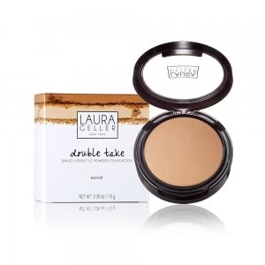 Laura Geller Double Take Baked Versatile Powder Foundation Sand