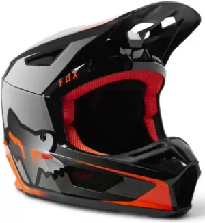 FOX V2 Vizen Motocross Helmet, orange, Size S, orange, Size S