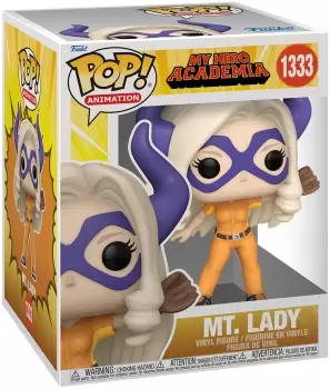 My Hero Academia Mt. Lady (Super Pop!) vinyl figurine no. 1333 Funko Pop! multicolour