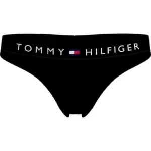 Tommy Bodywear THONG VELOUR - Black