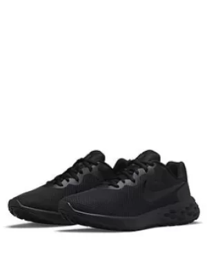 Nike Revolution, Black, Size 4, Women