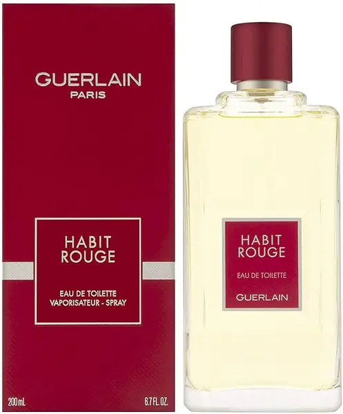 Guerlain Habit Rouge Eau de Toilette For Him 200ml