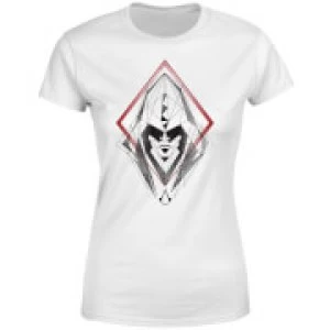 Assassins Creed Origins Sketch Womens T-Shirt - White