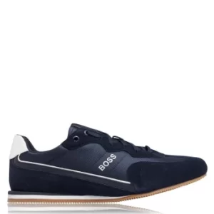 Hugo Boss Rusham Low Profile Trainers Navy/White 401 Men