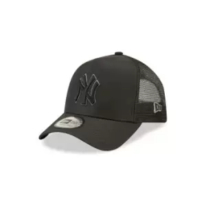 New Era Mlb Tonal Black Trucker New York Yankees, Black-New York, Male, Headwear, 60285243