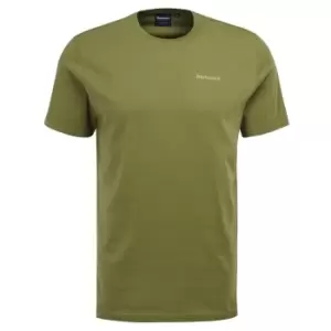 Barbour Mens Kentrigg Tee Burnt Olive Medium