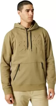 FOX Calibrated DWR Hoodie, brown Size M brown, Size M