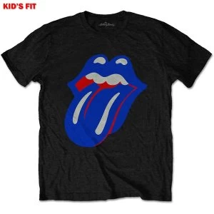 The Rolling Stones - Blue & Lonesome Classic Tongue Kids 9 - 10 Years T-Shirt - Black