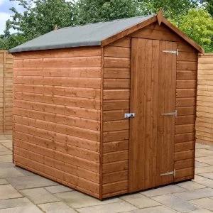 Mercia Premium Pressure Treated Shiplap Apex Shed - 7 x 5ft