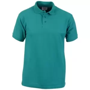 Absolute Apparel Mens Precision Polo (2XL) (Emerald)