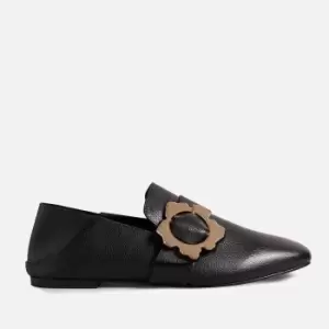 Ted Baker Womens Aybilin Leather Loafers - Black - UK 7