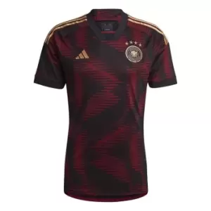 adidas Germany Away Shirt 2022/2023 Mens - Black