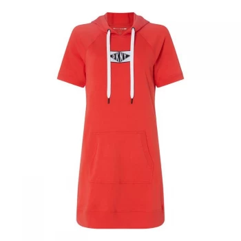 DKNY Patch Sneaker Dress - Red