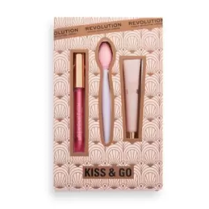 Makeup Revolution Kiss & Go Makeup Gift Set