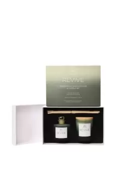 Revive Candle & 50ml Diffuser Orange,Jasmine & Saffron 70g