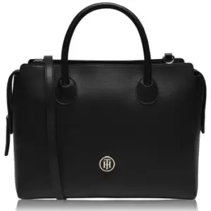 Tommy Hilfiger Charming Satchel Bag - Black