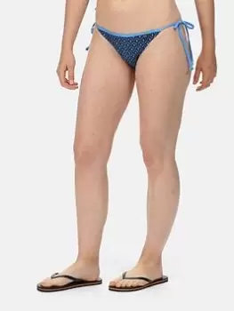 Regatta Regatta Aceana Bikini String Bottoms, Navy Print, Size 8, Women