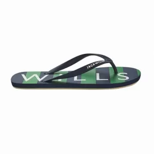 Jack Wills Flip Flops - Green