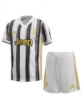 Adidas Juventus 20/21 Home Mini Kit - White