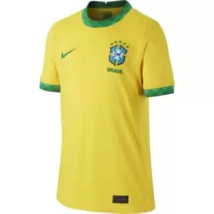 Nike Brazil Home Shirt 2020 Junior - Yellow